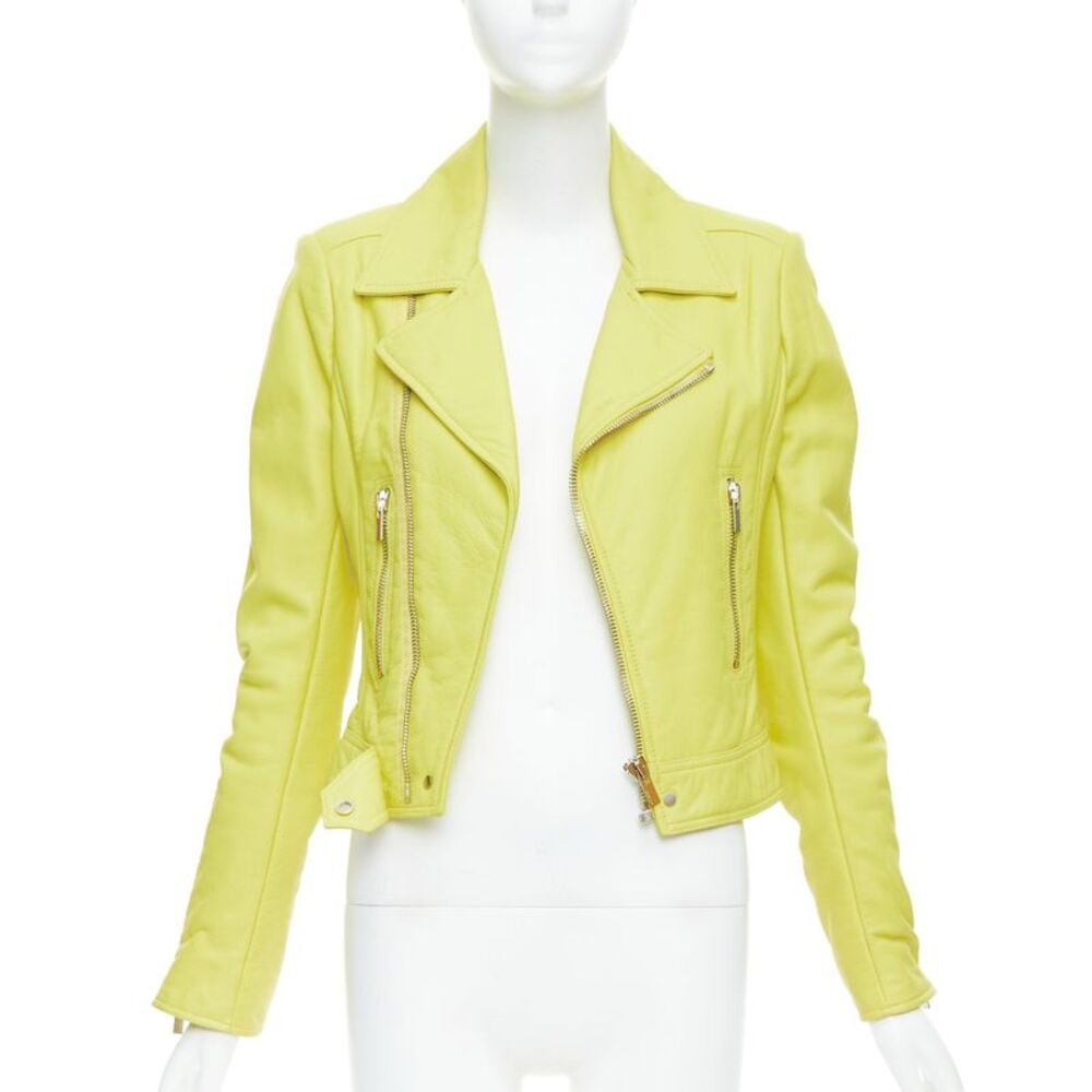 Balenciaga 2014 Leather Biker Jacket